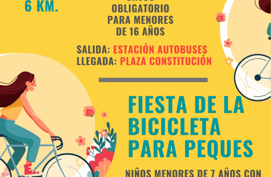 La Fiesta de la Bicicleta regresa a Manzanares el próximo 6 de diciembre