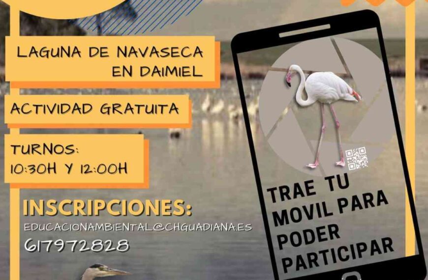 Gymkana Ornitológica ‘Día Mundial de las Aves en el Guadiana’ en la laguna de Navaseca en Daimiel