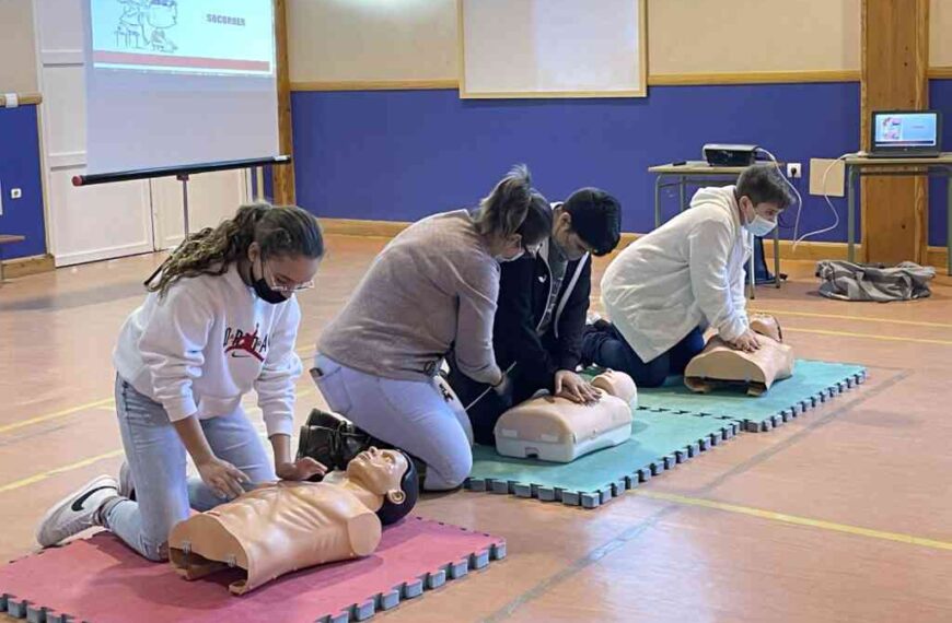 La Concejalía de Educación desarrolla un programa de formación en primeros auxilios dirigido a los centros educativos de Argamasilla de Alba