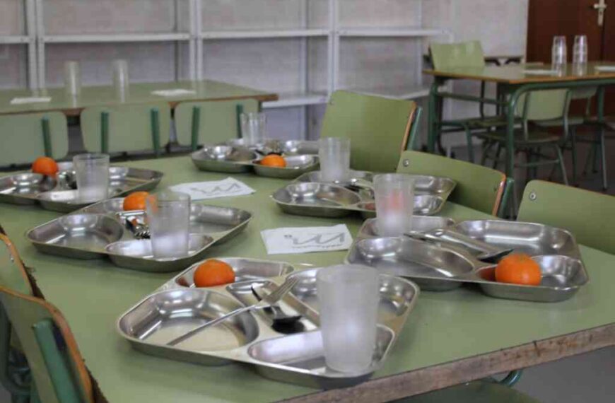Castilla-La Mancha y ocho ayuntamientos mantienen abiertos los comedores escolares estas vacaciones navideñas