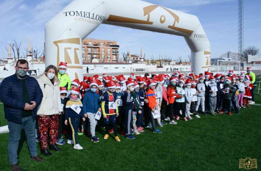 1.137´20 € fueron recaudados en la Carrera Solidaria de Navidad en Tomelloso a favor de los afectados por el volcán de La Palma