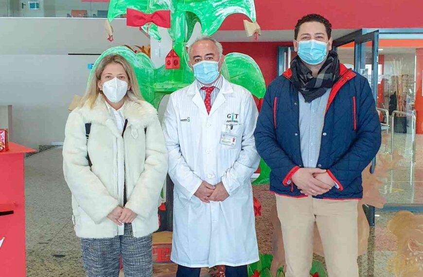 César Moreno, nuevo gerente del Hospital de Tomelloso se ha reunido con la alcaldesa de la localidad