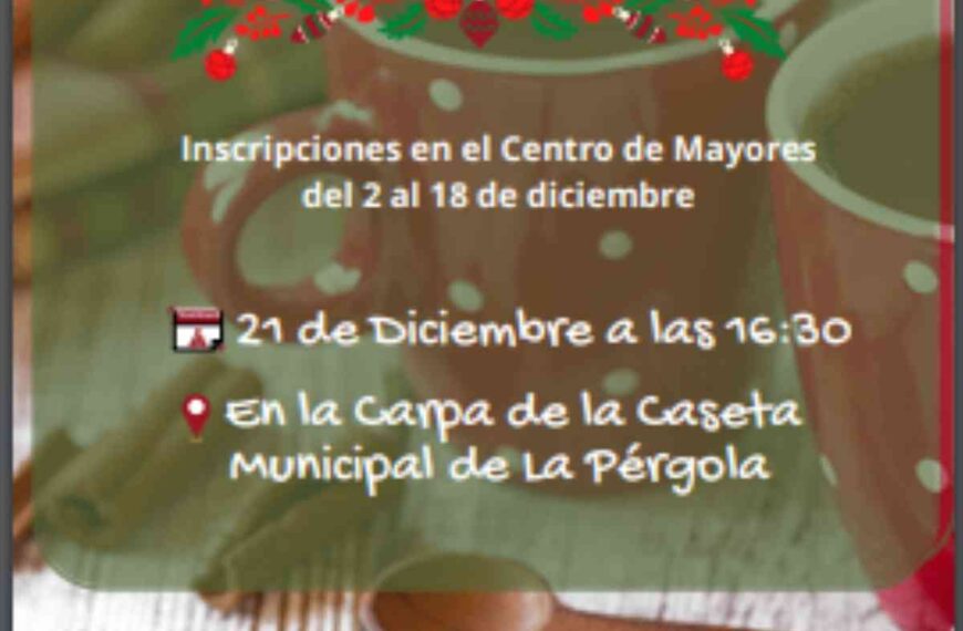 Chocolatada gratis para la segunda juventud de Manzanares