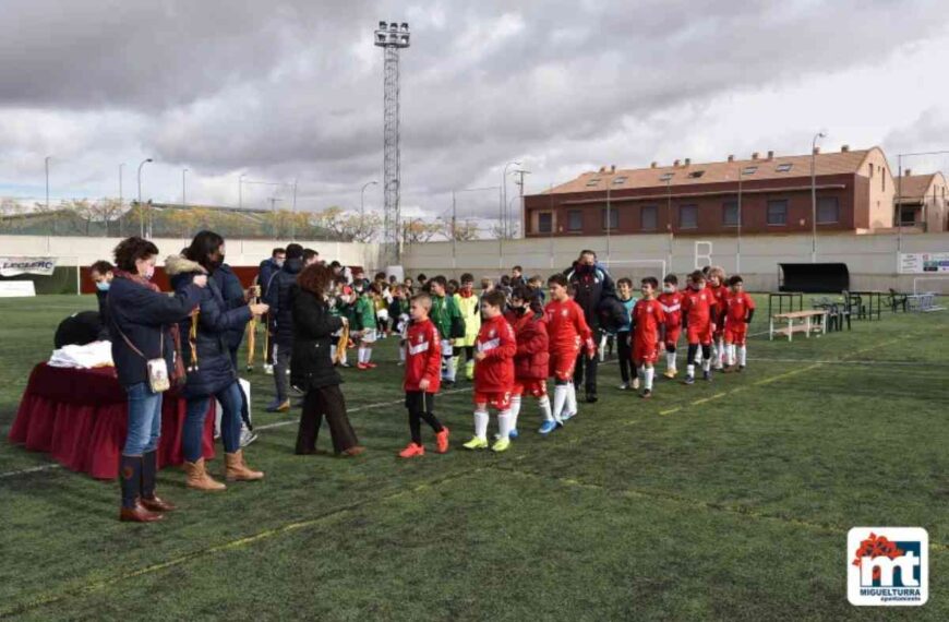 XVII Concentración Provincial de Fútbol 8 en categoría Benjamin celebrada ayer en Miguelturra