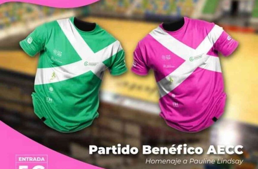 Partido a beneficio de la AECC en el Pabellón Quijote Arena de Ciudad Real el 8 de enero