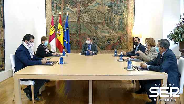 Almadén: Page recibe al Presidente de MAYASA en Toledo
