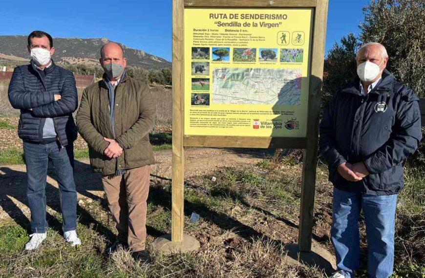 El Ayuntamiento de Villarrubia de los Ojos comienza a señalizar 4 rutas para senderismo y mountain bike