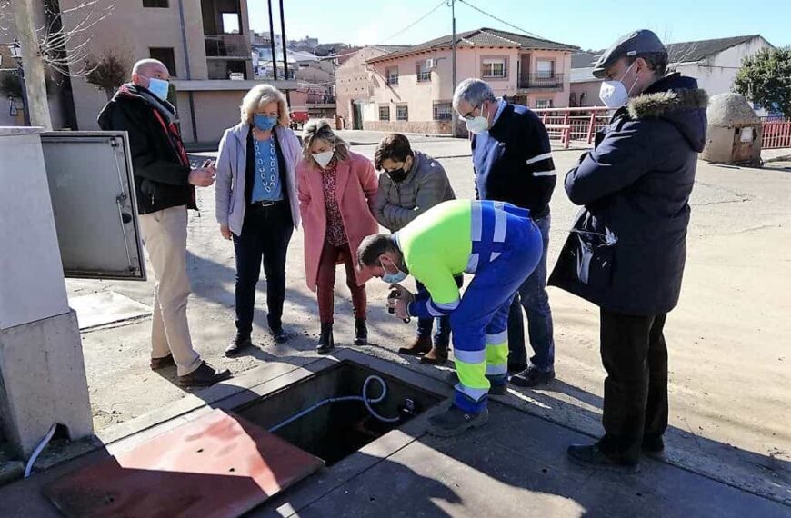 El Gobierno regional repara y mejora infraestructuras para abastecimiento y almacenamiento de agua en Horcajo de los Montes