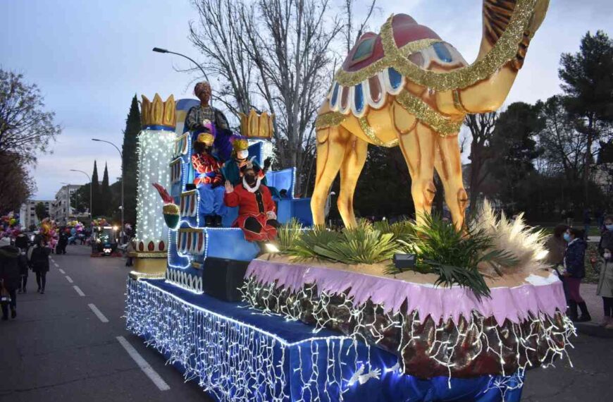 La magia de la cabalgata de los Reyes Magos por las calles de Ciudad Real