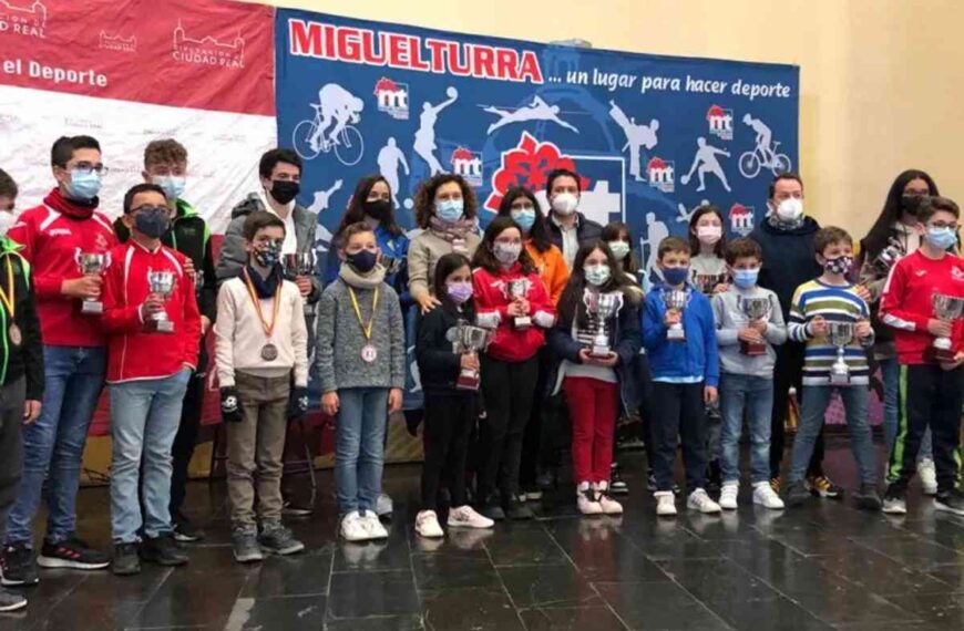 Mejores jugadores de ajedrez han participado en Campeonato Provincial en Edad Escolar de Ajedrez en Miguelturra