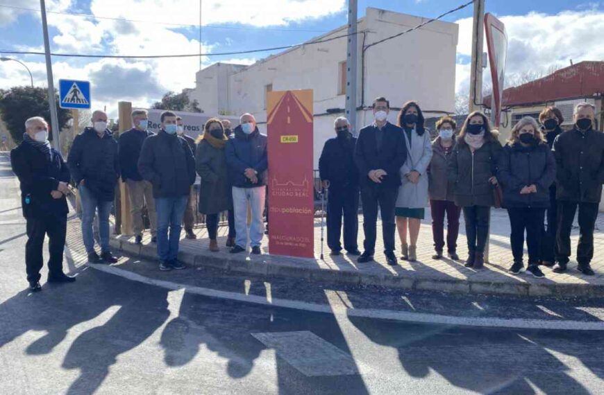 Inaugurada la carretera paisajística en Ruidera, la segunda de la provincia de Ciudad Real