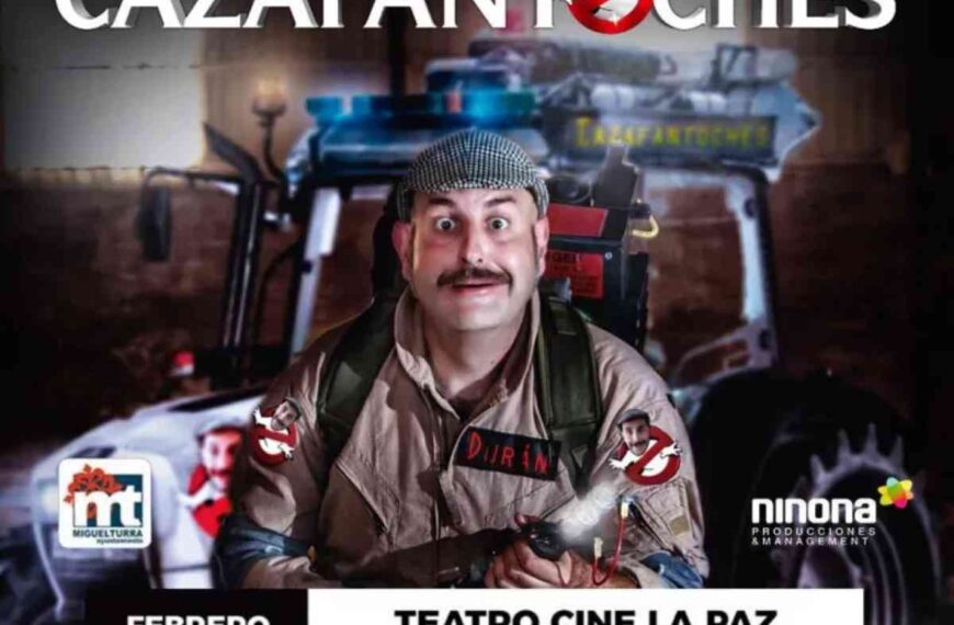 “Cazafantoches» el sábado 5 de febrero a partir de las 20:00 horas en el Teatro Cine Paz de Miguelturra