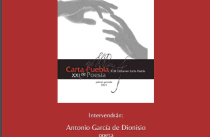 Presentarán el libro “La piel en el tacto” de Manuel Gallego Arroyo el 11 de febrero en la Biblioteca Municipal de Manzanares