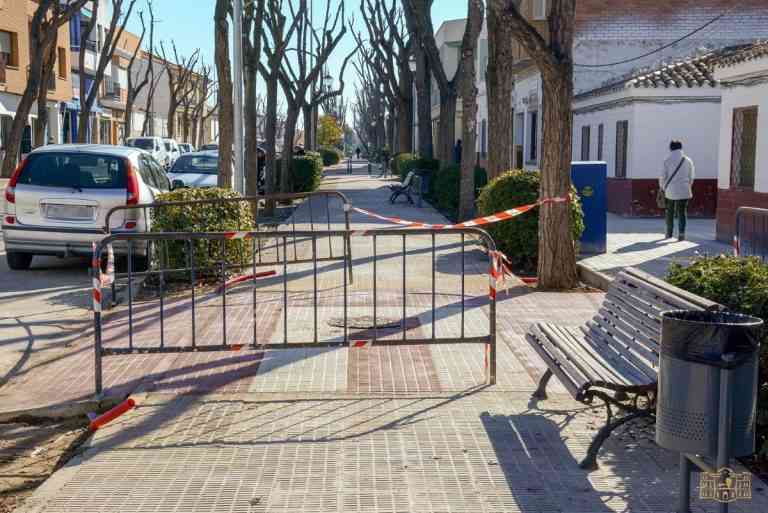 Mejoras de accesibilidad en la calle Doña Crisanta de Tomelloso con una inversión de 30.000 €