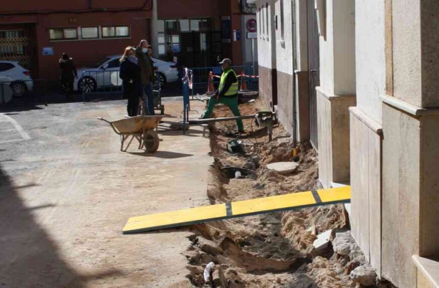 El Ayuntamiento de Torralba de Calatrava empezó las obras en al calle Severo Ochoa