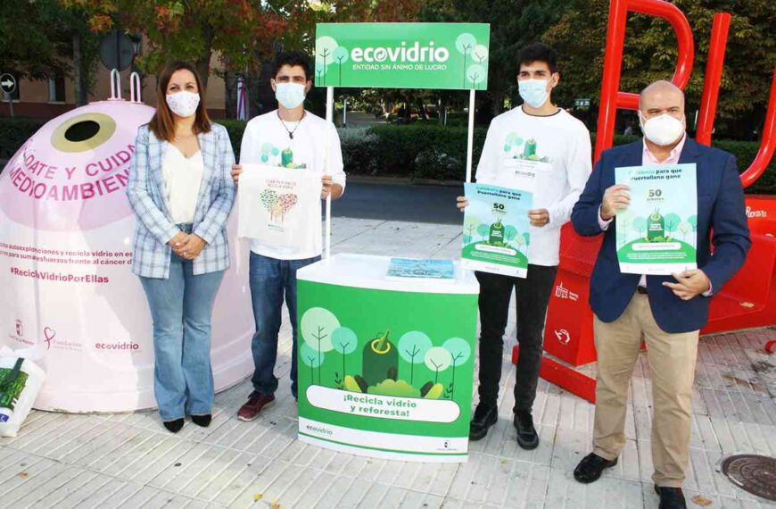 Puertollano gana la campaña “Recicla y Reforesta” junto con otras 5 localidades