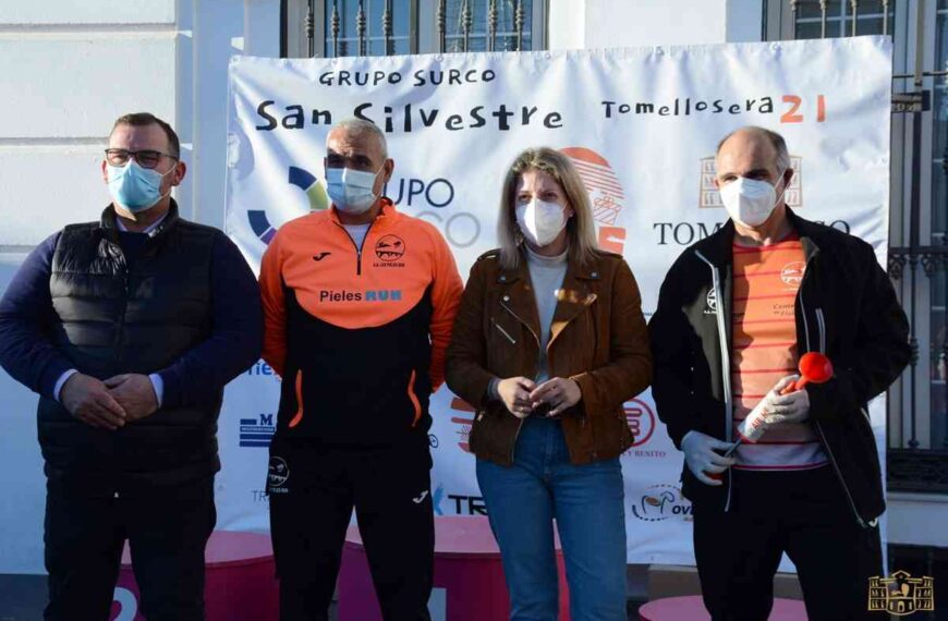 La 1ª San Silvestre Tomellosera ha sido un éxito rotundo con medio millar de participantes