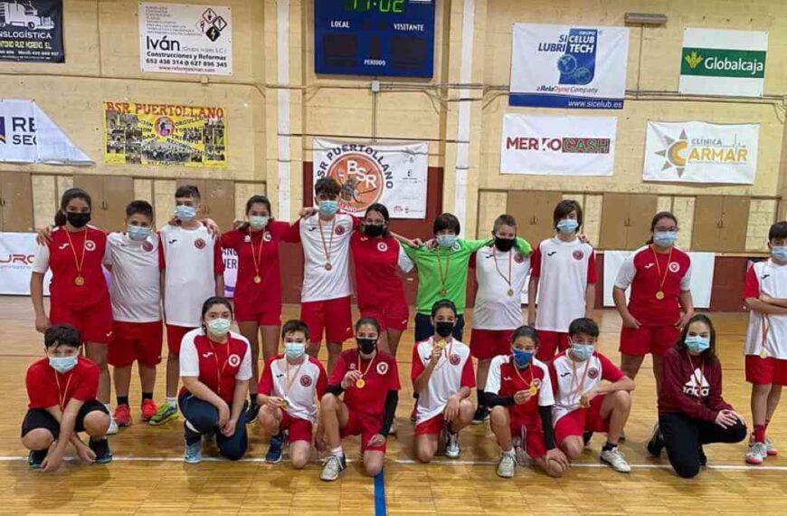 Exitoso Torneo de Navidad en Puertollano con la participación de 900 escolares