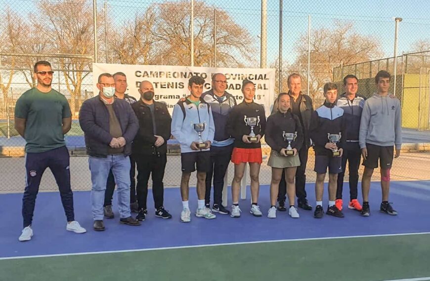 Campeonato Provincial Cadete de Tenis se celebró este fin de semana en Tomelloso