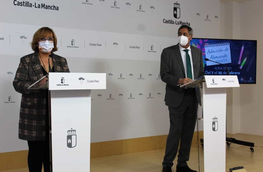 El Gobierno regional ofertó 28.400 plazas en los centros educativos de la provincia de Ciudad Real para 2022-23