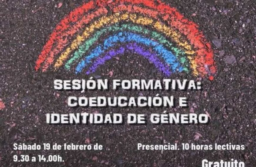 Sesión formativa «Coeducación e Identidad de Género» en el Espacio Joven de Ciudad Real este sábado