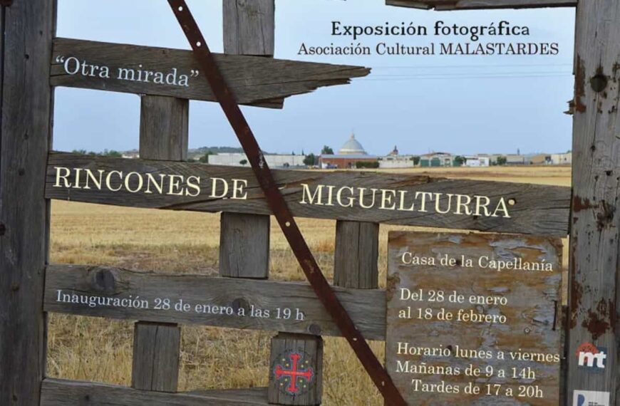 Exposición fotográfica sobre rincones de Miguelturra “Otra mirada” en “Casa de la Capellanía” hasta el 18 de febrero