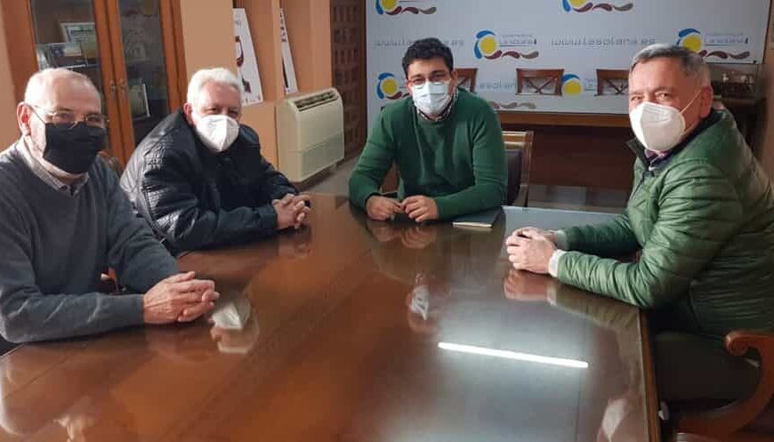 Promotores de la Feria del Libro Provincia Abierta (FELIPA ’22) se reunieron con el alcalde de La Solana y el concejal de Cultura