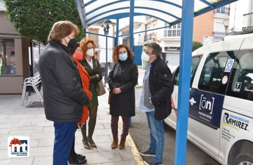 Ana Carmona, directora general de Autónomos, Trabajo y Economía Social de CLM visitó hoy  Miguelturra