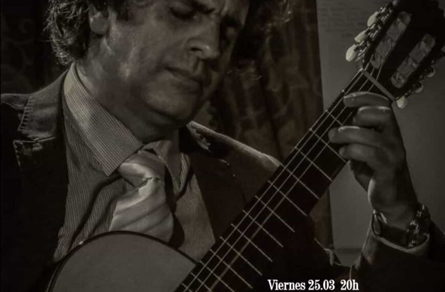 El guitarrista Carlos Bica ofrecerá su concierto “Cielos de España” este viernes 25 de marzo en Puertollano
