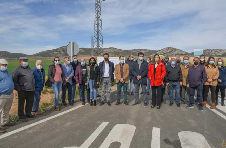 El carreterín que une Villarta y Herencia se convertirá en una carretera de total seguridad con un proyecto de la Diputación