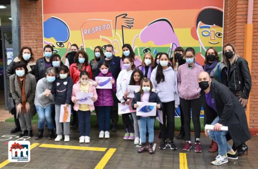 El CEIP “El Cristo” de Miguelturra inaugura“Espacio de Igualdad” en la 2ª edición de su “Purple Week”