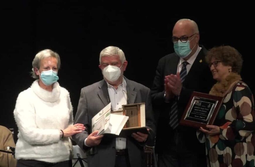 Jerónimo Anaya ha recibido la distinción de Rondador 2021 de la Asociación Cultural ‘Airen’ de Manzanares