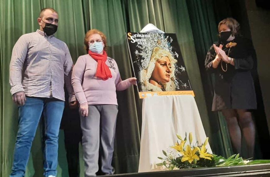 El rostro de la Virgen de los Dolores protagoniza el Cartel de la Semana Santa en Torralba de Calatrava