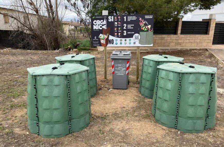 El Ayuntamiento de Santa Cruz de Mudela pone en marcha varias áreas de compostaje comunitario