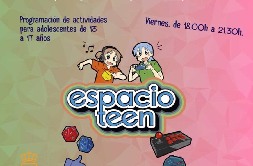 Participa en las actividades del Espacio Teen del Espacio Joven de Ciudad Real cada viernes a partir de las 19:30 horas