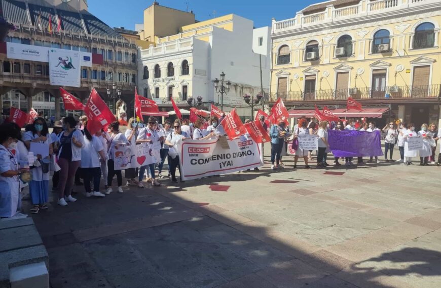 Los sindicatos acusan a FECIR de no querer negociar el convenio de Ayuda a Domicilio de Ciudad Real sino desgastar a las trabajadoras en Huelga