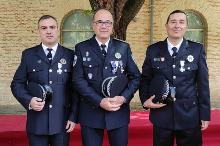 Condecorados dos agentes de la Policía Local de Argamasilla de Alba