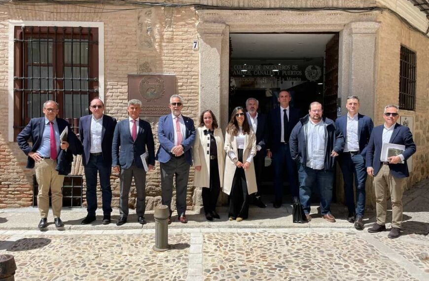 Juan Antonio Mesones, nuevo decano de los ingenieros de caminos de Castilla-La Mancha