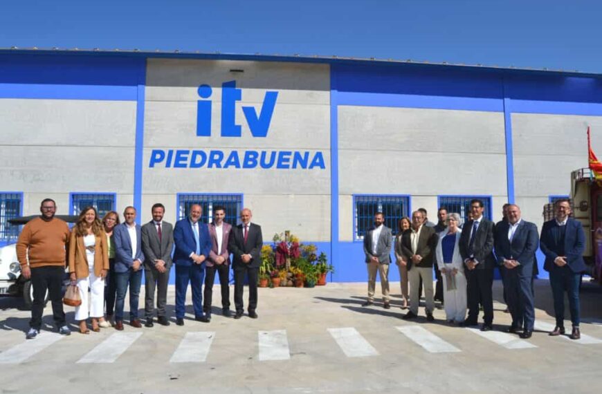 Inaugurada la nueva ITV de Piedrabuena, que prestará servicios a la comarca, de más de 15.100 habitantes