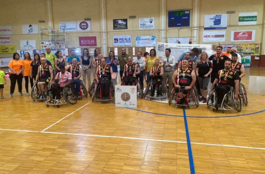 Felicitación al BSR Puertollano por su ascenso a la máxima categoría nacional del Baloncesto en Silla de Ruedas