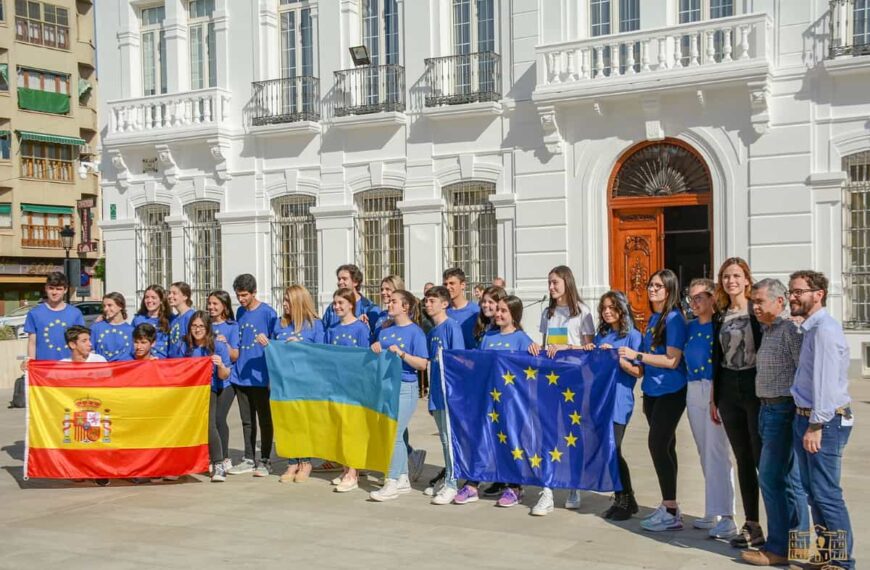 Alumnos del IES Eladio Cabañero de Tomelloso realizaron varias actividades de su Semana Europea 2022