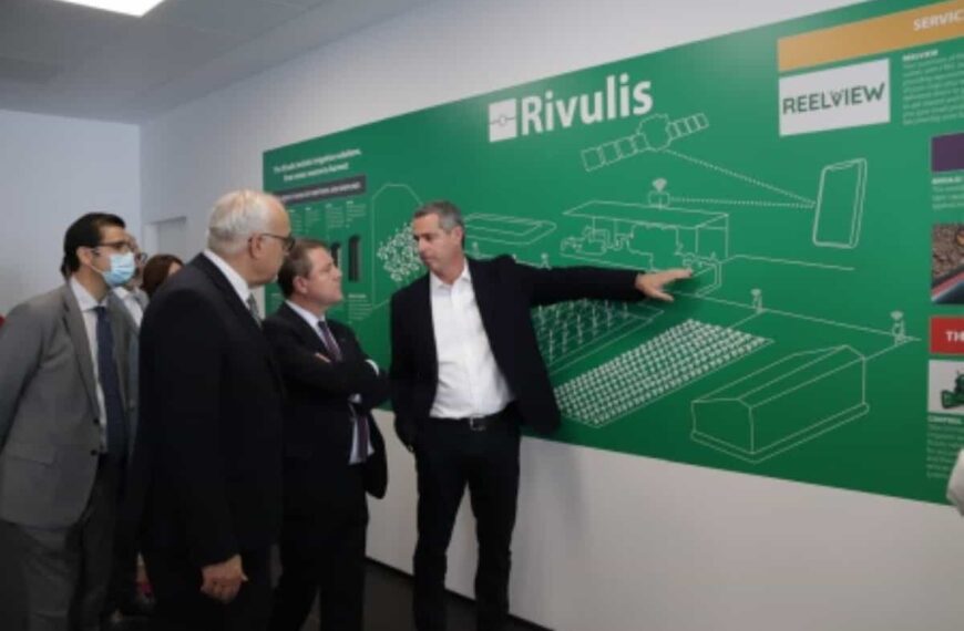 Las nuevas instalaciones de Rivulis la primera empresa en el Sector 5 de Manzanares fueron inauguradas hoy