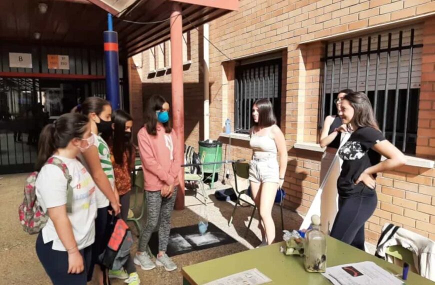 Jornada de ciencia y robótica en el IES «Campo de Calatrava» en Miguelturra celebrada el pasado 11 de mayo