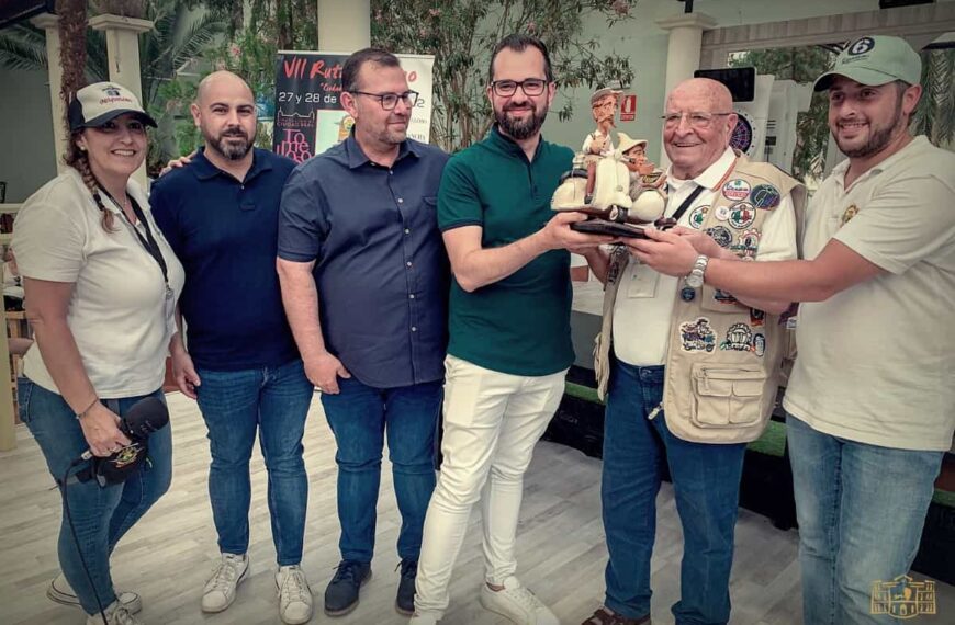 Fiesta de despedida y entrega de trofeos de la “VII Ruta del Vino en Vespa” celebrada el pasado sábado en Tomelloso