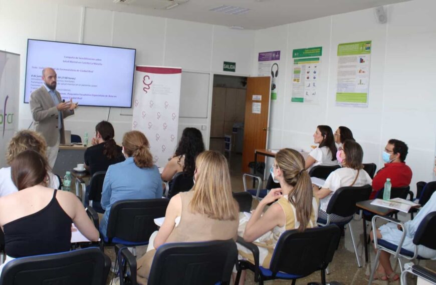 Se inicia la campaña de sensibilización sobre salud mental en el Colegio de Farmacéuticos de Ciudad Real