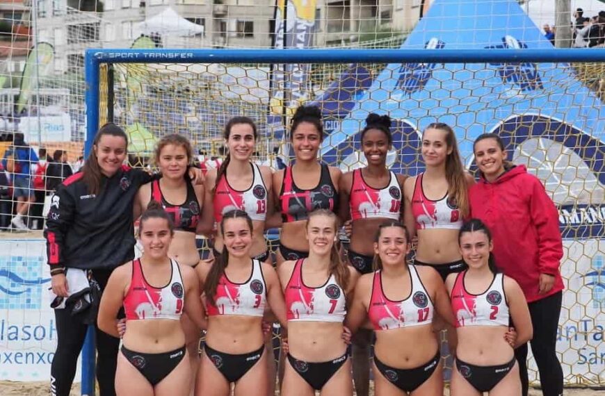 Herencia presente en el Campeonato de España de Selecciones Autonómicas de Balonmano Playa en Sanxenso
