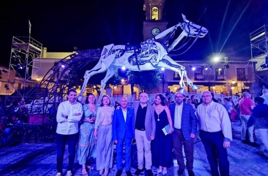 Junta y Chinchilla quieren que el espectáculo 'Ciudad Forjada' sea una jornada de recreación histórica de carácter anual