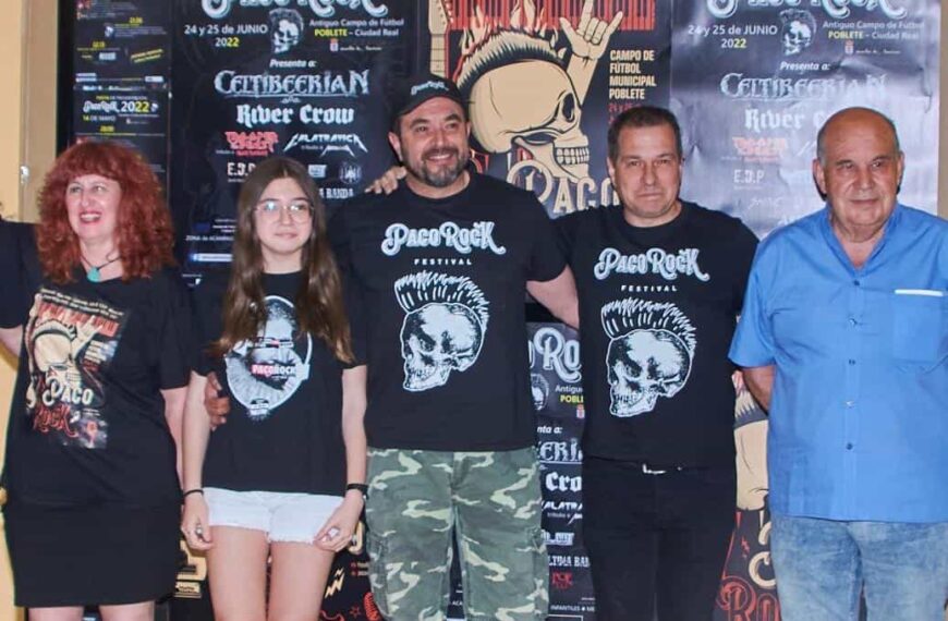 Rock en directo, en familia y solidario: vuelve el PacoROCK Festival a Poblete, este año a beneficio de APAFES