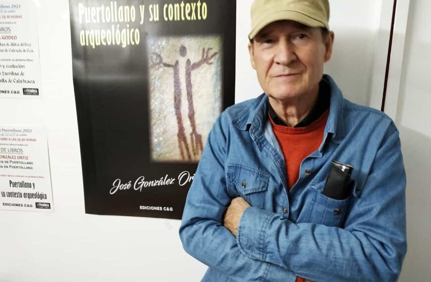 La Asociación Cultural ‘Portus Planus’, arropa a José González Ortiz en la presentación de “Puertollano y su contexto arqueológico” en el Museo Etnológico que ellos gestionan