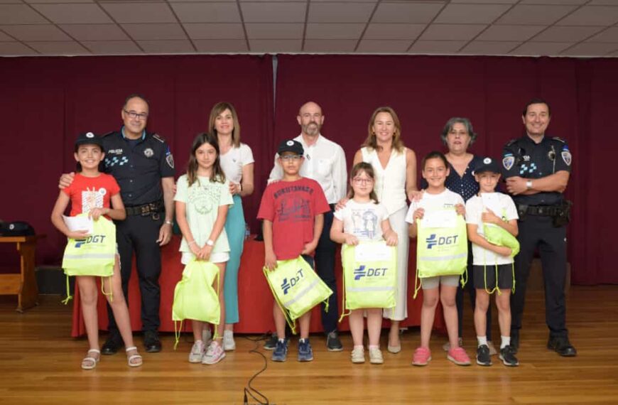 Con la entrega de diplomas finalizan las XIII Jornadas de Educación Vial Escolar